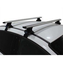 Drs Tuning Toyota Corolla Verso 2004-2007 Arası ile Uyumlu Tavan Barı Tropybars Ara Atkı Gri