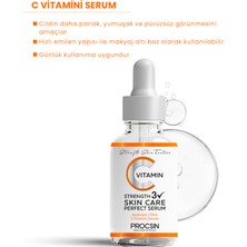 PROCSIN C Vitamini Aydınlatıcı ve Ton Eşitleyici Bakım Serumu 20ML