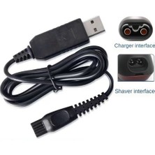 DNR Bilişim Phılıps Traş Makinesi Phılıps Için Shaver USB Şarj Cihazı Güç Kablosu Şarj Adaptörü 4.3V 70 Mah