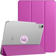 Fuchsia iPad Air 11 Inç 6. Nesil M2 Çip Uyumlu Akıllı Smart Cover Tablet Kılıfı