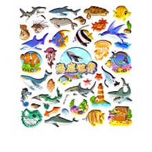 Limmy Sticker Kabartmalı Stiker Defter Planlayıcı Etiket SYD231 10 20 x 18 cm Balık