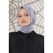 Loryan Scarf Floş Jakar Serisi Logo Desen Şal