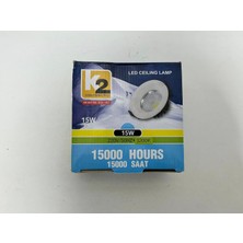 K2 Global KDL-302 Cob Ledli Tavan Lambası 15W 3200K