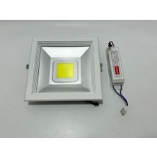 K2 Global KDL-323 Cob Ledli Kare Tavan Lambası 30W 6500K