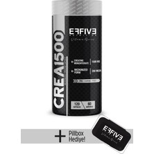 Effive Nutrition CREA1500 Kreatine Monohydrate 120 Kapsül