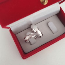 Silverfoni 925 Ayar Gümüş Berrak Alyans