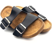 Bento 41001 Kadın Çift Toka Comfort Günlük Terlik