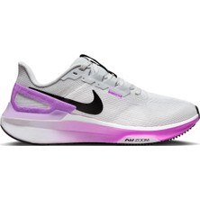 Nike W Air Zoom Structure 24 Running Shoes Yürüyüş Koşu Ayakkabısı Beyaz Mor