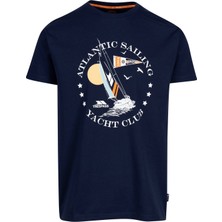 Trespass Cedarf Casual Erkek Outdoor Tişört Lacivert