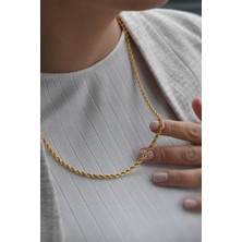 Aydın Gold 14 Ayar Altın,burgu Halat Zincir AGKLY214