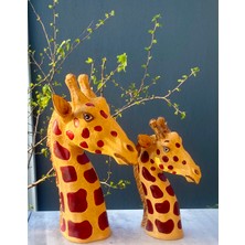 Panega Design Zürafa Heykel 2'li Takım Biblo