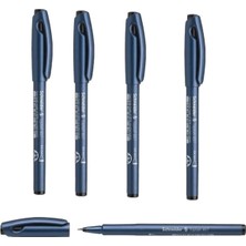 Schneıder Topball 857 Konik Uçlu Roller Kalem 0 6 mm Siyah 4 Adet