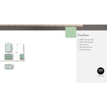Evros Bravo 80 cm Banyo Dolabı