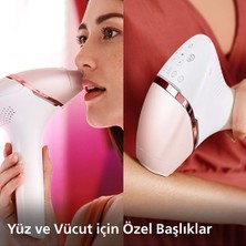 Philips Premium Kablosuz Yüz, Vücüt ve Hassas Bölge Bakım & Akıllı Lazer Avantaj Epilasyon Seti , Luciole Lambader Hediye