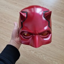 Turansoy Craft Cadılar Bayramı Marvel Daredevil Maske Cosplay Daredevil Maske Giyilebilir