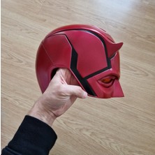 Turansoy Craft Cadılar Bayramı Marvel Daredevil Maske Cosplay Daredevil Maske Giyilebilir