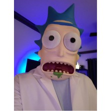 Turansoy Craft Cadılar Bayramı Ricki Sanchez Rick And Morty Maske Dev Boy Giyilebilir