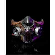 Turansoy Craft Cadılar Bayramı Mad Max Maske Steampunk Maske Halloween Steampunk Maske Cosplay Steampunk Maske 15CM