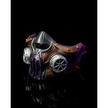 Turansoy Craft Cadılar Bayramı Mad Max Maske Steampunk Maske Halloween Steampunk Maske Cosplay Steampunk Maske 15CM