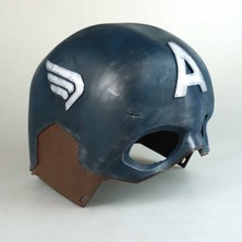 Turansoy Craft Captain America Giyilebilir Kask Başlık Marvel