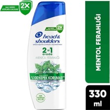 Head&Shoulders Mentol Ferahlığı 2'si 1 Arada Şampuan 330 ml 5'li Set