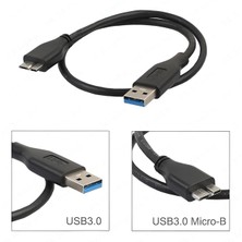 Ulu Bilgisayar Micro USB 3.0 Kablo Harddisk Hdd-Ssd Kablosu  Şarj Data Kablosu - Yüksek Hızlı Veri Aktarımı