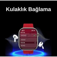 Byrtech Hk9 Pro Max+ Plus Chat Gpt/dahili Hafıza/3d Animasyon Destekli Amoled Watch 10 Akıllı Saat