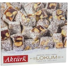 Aktürk Antep Fıstıklı Hindistan Cevizli Çifte Kavrulmuş Lokum 300 gr