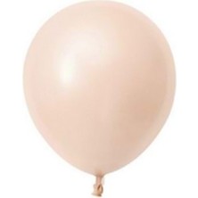 Organizasyon Pazarı 5 Inç Somon Renk Küçük Boy 10 Lu Makaron Dekorasyon Balonu