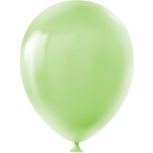 Organizasyon Pazarı 5 Inç Açık Yeşil Renk Küçük Boy 100 Lu Dekorasyon Balonu