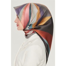 Armine Nostalji Serisi %100 Twill Ipek Eşarp 8507D 82
