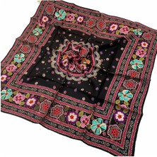 Armine Nostalji Serisi %100 Twill Ipek Eşarp 7866D 09