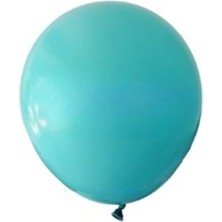 Organizasyon Pazarı 5 Inç Turkuaz Renk Küçük Boy 10 Lu Dekorasyon Balonu