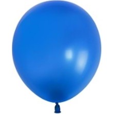 Organizasyon Pazarı 5 Inç Koyu Mavi Renk Küçük Boy 100 Lu Dekorasyon Balonu