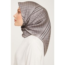 Armine Nostalji Serisi %100 Twill Ipek Eşarp 9054D 03