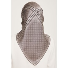 Armine Nostalji Serisi %100 Twill Ipek Eşarp 9054D 03