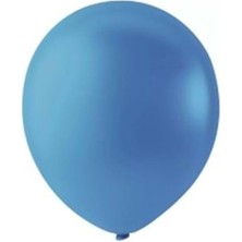 Organizasyon Pazarı 5 Inç Derin Okyanus Renk Küçük Boy 50 Li Dekorasyon Balonu