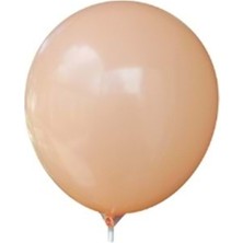 Organizasyon Pazarı 5 Inç Çöl Kumu Renk Küçük Boy 50 Li Dekorasyon Balonu