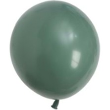 Organizasyon Pazarı 5 Inç Adaçayı Renk Küçük Boy 10 Lu Dekorasyon Balonu