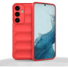 Newface Samsung Galaxy A35 5g Kılıf Optimum Lens Çerçeveli Silikon Kapak