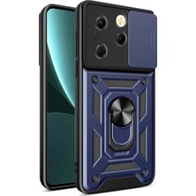 Pilanix Tecno Spark 20 Pro Kılıf Ultra Korumalı Kamera Korumalı Yüzüklü Manyetik Sürgülü Vega Kapak