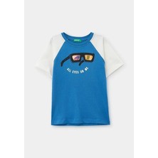 Unıted Colors Of Benetton Erkek Bebek Tshirt 3096G10DL