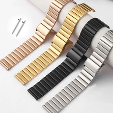 34center Xiaomi Watch S2 / Watch S3 Uyumlu Paslanmaz Çelik Kordon (22MM)