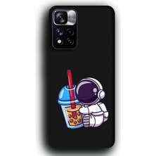 Lumera Redmi Note 11 Pro Plus 5g Uyumlu Lansman Telefon Kılıfı "astronot Latte Içecek Sarılma Hug"