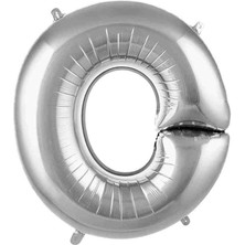 Ürün Limanı O Harfi 36 cm Gümüş Folyo Balon