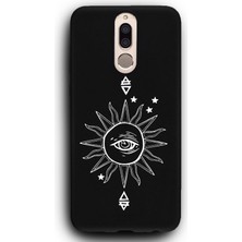 Lumera Huawei Mate 10 Lite Uyumlu Lansman Telefon Kılıfı "wicca Pagan Göz Ay Güneş Trippy"