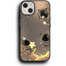 Lumera iPhone 14 Uyumlu Lansman Telefon Kılıfı "astronot Arkadaşlar Chill Yıldız Pinterest"