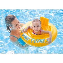 Tekno Trust Pompa Dahil Değildir IBF56585 Intex Sarı Baby Float 70 cm 6-12 Ay Çok Renkli