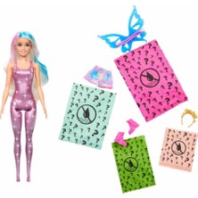 Barbie Color Reveal Renk Değiştiren Barbie Galaksi Serisi Sürpriz Paket HJX61