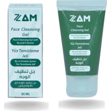 7zam Cilt İçin B5 Vitamini, Argan Yağı ve Keratin İçeren Yüz Temizleme Jeli